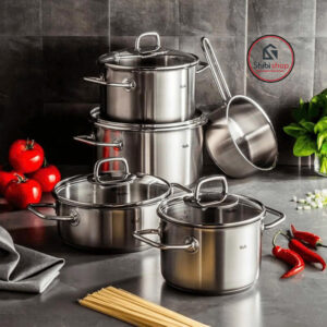 Bộ nồi FISSLER VISEO 4 nồi 1 quánh nắp kính