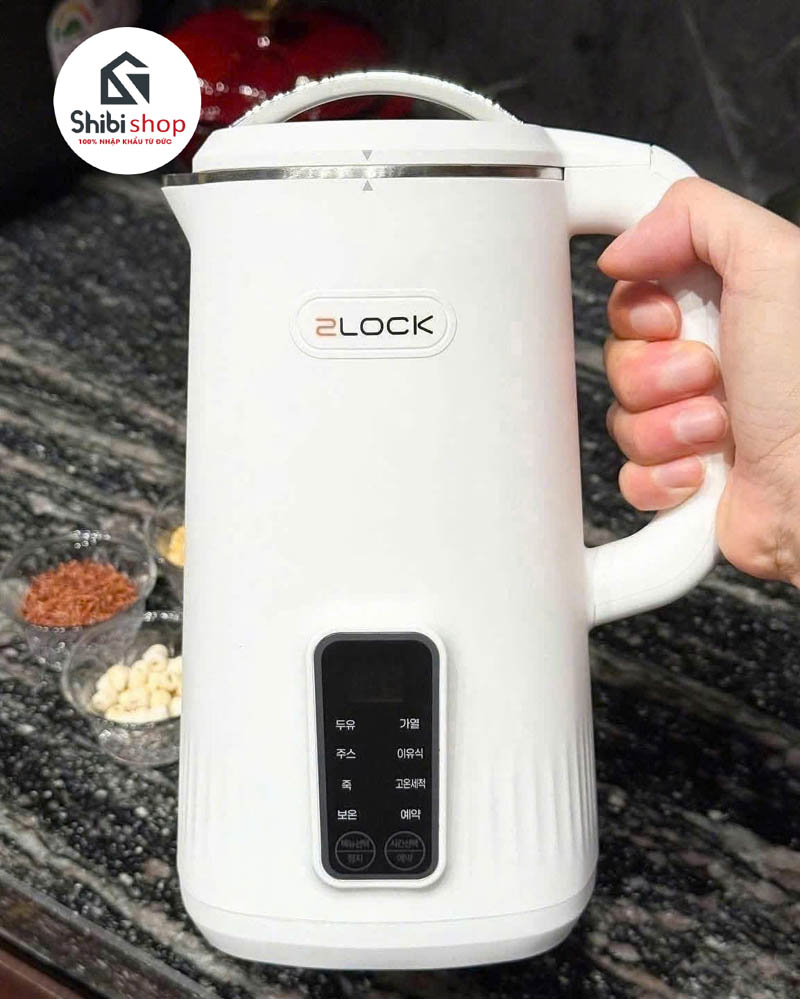 Máy làm sữa hạt & nấu soup 2LOCK KOREA dung tích 0.8L - Ảnh 5