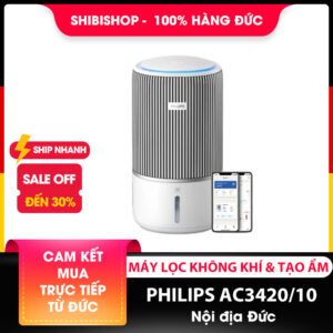 Máy lọc không khí & tạo ẩm PHILIPS AC3420/10