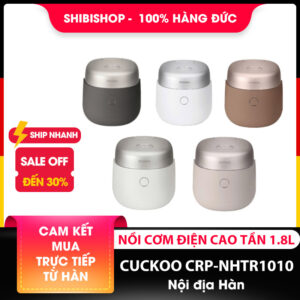 Nồi cơm điện CUCKOO CRP-NHTR1010 áp suất cao tần kép dung tích 1.8L