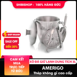 Xô đá giữ lạnh Amerigo - dung tích 3 lít