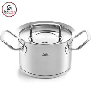 Alternative view of Bộ nồi Fissler Original Profi 5 món vung thép kèm quánh và chảo 2 quai 28cm made in Germany