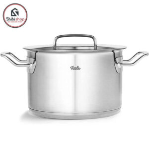 Alternative view of Bộ nồi Fissler Original Profi 5 món vung thép kèm quánh và chảo 2 quai 24cm made in Germany