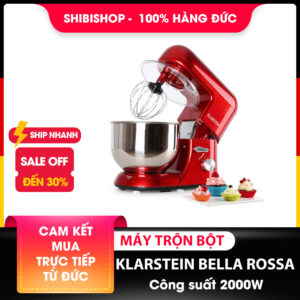 Máy trộn bột KLARSTEIN BELLA ROSSA- Công suất 2000w, Nội địa Đức