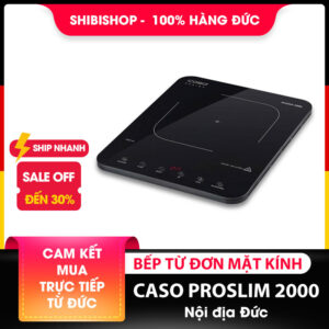 Bếp từ đơn CASO PROSLIM 2000 mặt kính cao cấp