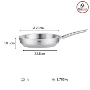 Alternative view of Chảo thép Fissler Pure 20cm-24cm-28cm made in Germany