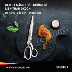 Alternative view of Kéo đa năng GKÖCH GERMANY MC-T65 thép không gỉ cao cấp