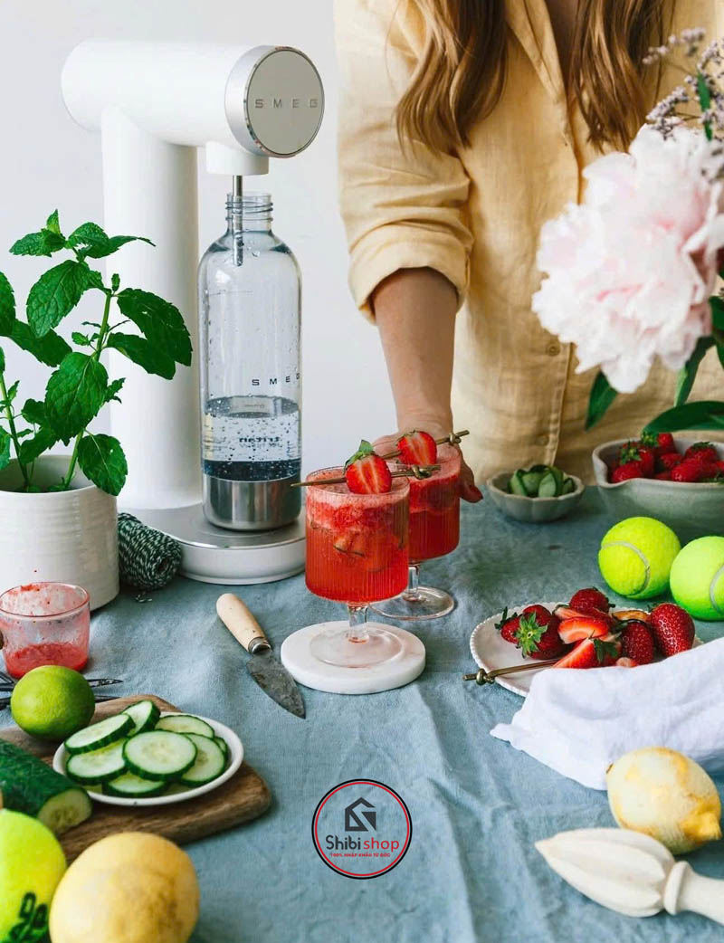 Máy tạo nước Soda SMEG SKC01 - Ảnh 7