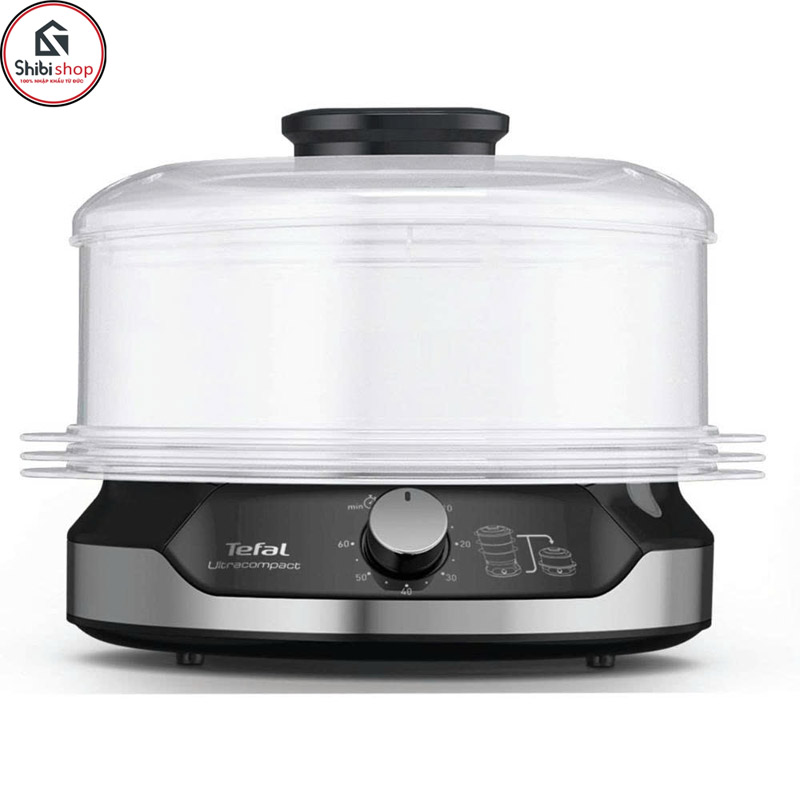 Nồi hấp điện 3 tầng Tefal VC2048 dung tích 9L, nhựa không BPA cao cấp - Ảnh 4