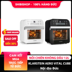 Nồi chiên không dầu KLARSTEIN AERO VITAL CUBE dung tích 12L