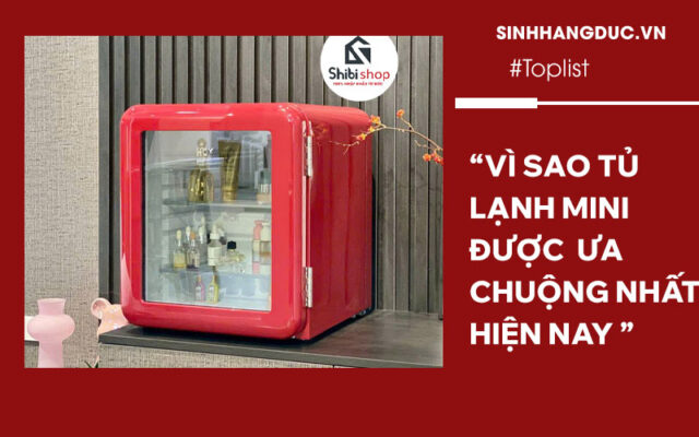 Vì sao tủ lạnh mini được ưa chuộng nhất hiện nay