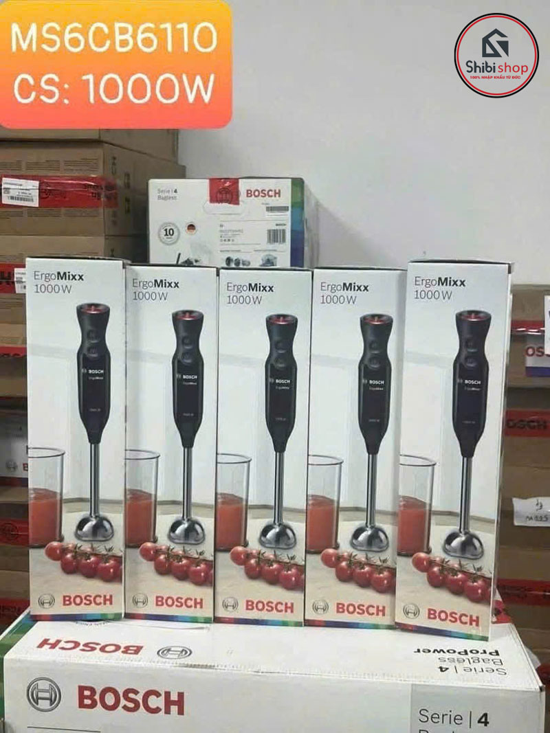 Máy xay cầm tay Bosch MS6CB6110 công suất 1000W - Ảnh 9
