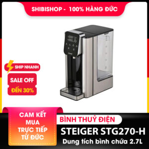 Bình thuỷ điện STEIGER STG270-H dung tích 2,7L