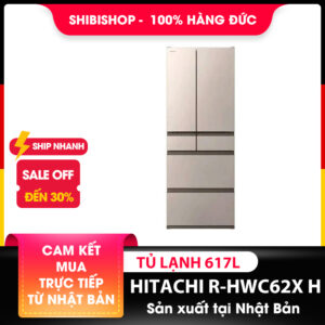 Tủ lạnh HITACHI R-HWC62X H 617L