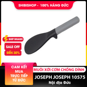 Muôi xới cơm chống dính Joseph Joseph 10575 Elevate Fusion (Black) nội địa Đức