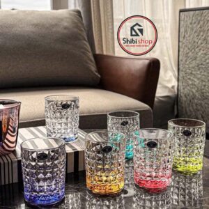 Alternative view of Bộ 6 cốc pha lê Bohemia Diamond Tumbler màu ombre 230ml sản xuất tại cộng hoà SÉC