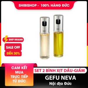 Set 2 bình xịt dầu giấm GEFU NEVA 100ml